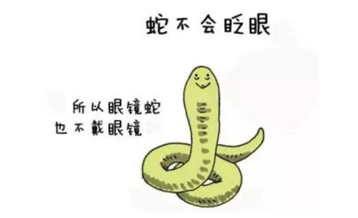 蛇不會(huì)眨眼