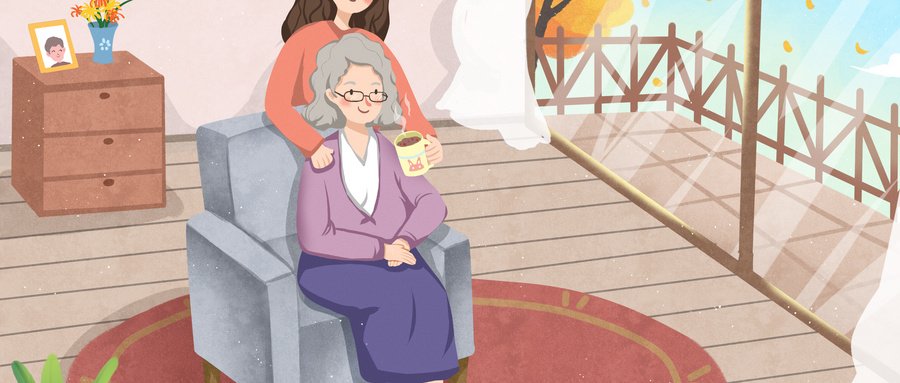 白內(nèi)障老人